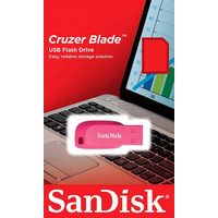USB Flash SanDisk Cruzer Blade 32GB (розовый) [SDCZ50C-032G-B35PE]