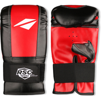 Снарядные перчатки RSC Sport PU BF BX 102 (XS, красный)