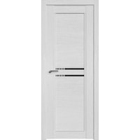 Межкомнатная дверь ProfilDoors 2.75XN L 90x200 (монблан, стекло графит)