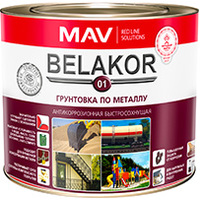 Алкидная грунтовка Belakor 01 (2.4 л, красно-коричневый)