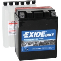 Мотоциклетный аккумулятор Exide ETX14AH-BS (12 А·ч)