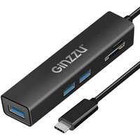 USB-хаб  Ginzzu GR-566UB