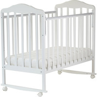 Классическая детская кроватка СКВ-Компани Берёзка New 120111 (Белый)