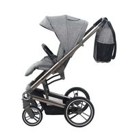 Универсальная коляска BabySafe Lucky (2 в 1, серый)