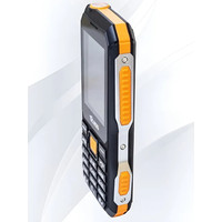 Кнопочный телефон Olmio X04 (черный/оранжевый)