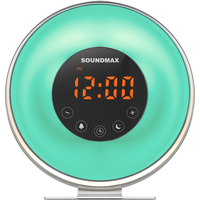 Световой будильник Soundmax SM-1596
