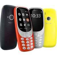 Кнопочный телефон Nokia 3310 Dual SIM (красный)