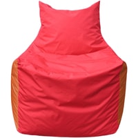 Кресло-мешок Flagman Фокс Ф2.1-176 (красный/оранжевый)