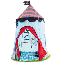 Игровая палатка Фея Порядка Замок Корсар CT-070 (голубой/черный)