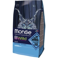 Сухой корм для кошек Monge BWild Adult Anchovies 1.5 кг