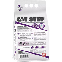 Наполнитель для туалета Cat Step Compact White Lavеnder (с ароматом лаванды) 5 л
