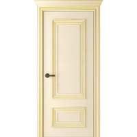 Межкомнатная дверь Belwooddoors Палаццо 2 90 см (полотно глухое, эмаль, слоновая кость/золото)