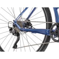 Электровелосипед Kross Evado Hybrid 6.0 630 WH DL 2023 KREH6Z28X19W004826 (синий)