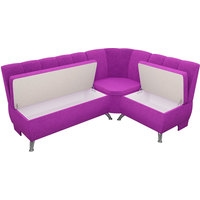 Угловой диван Mebelico Кантри 60333 (фиолетовый)