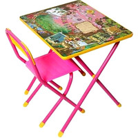 Складной стол Дэми №2 Розовые феечки