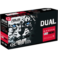 Видеокарта ASUS Radeon RX 580 OC Edition 8GB GDDR5
