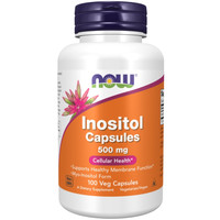 Витамины, минералы Now Foods Inositol 500 мг (100 капсул)