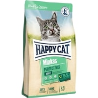 Сухой корм для кошек Happy Cat Minkas Perfect Mix с птицей, ягненком и рыбой 4 кг