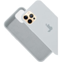 Чехол для телефона EXPERTS Silicone Case для Apple iPhone 12/12 Pro (белый)