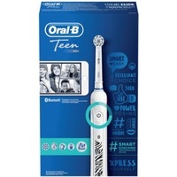 Электрическая зубная щетка Oral-B Smart 4 4000N Teen D601.523.3 (белый)