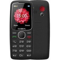 Кнопочный телефон TeXet TM-B307 (черный)