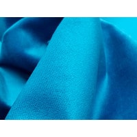 Угловой диван Лига диванов Версаль 105818 (правый, велюр, голубой/бежевый)