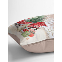 Чехол на подушку Samsara Home Новогодние сани с подарками 4040Нг-6