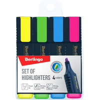 Набор маркеров Berlingo Textline HL500 T7020 (4 цв)