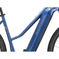 Электровелосипед Kross Evado Hybrid 6.0 630 WH DL 2023 KREH6Z28X19W004826 (синий)