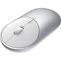 Мышь Xiaomi Mi Portable Mouse 2 (серебристый/белый) в Могилеве