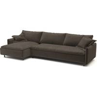 Угловой диван Савлуков-Мебель Next 210022 (темно-коричневый)