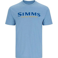 Футболка Simms Logo T-Shirt (M, голубой)