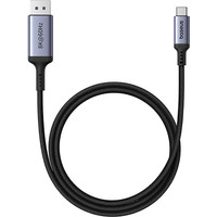Кабель Baseus High Definition Series 8K Adapter USB Type-C - DisplayPort (2 м, черный)