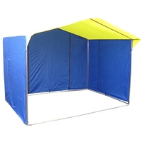 Тент-шатер Митек Домик 2.5x2 К (синий/желтый)