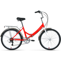 Велосипед Forward Valencia 24 2.0 2022 (красный/белый)