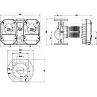 Циркуляционный насос IMP Pumps NMTD MAX II 40/120 F250