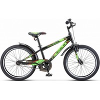 Детский велосипед Stels Pilot 20 200 VC Z010 (черный/салатовый, рама 12)