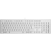 Клавиатура Delux KA150U (белый)