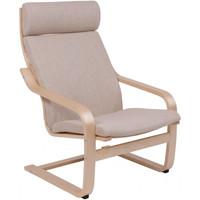 Интерьерное кресло AksHome Relax (ткань, бежевый) в Витебске