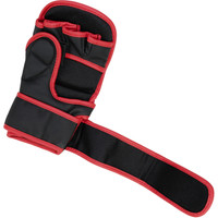 Тренировочные перчатки BoyBo Wings BBGL-26 Flex для ММА (XS, черный/красный)