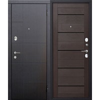 Металлическая дверь Garda Роттердам Царга (темный кипарис)