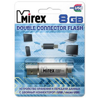USB Flash Mirex DCF Smart 8GB (серебристый) [13600-DСFSSM08]