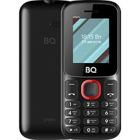 Кнопочный телефон BQ-Mobile BQ-1848 Step+ (черный/красный)