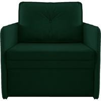 Кресло-кровать Brioli Пино О (рогожка, J8 темно-зеленый)