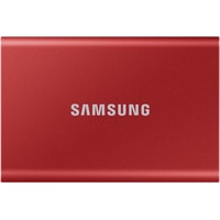 Внешний накопитель Samsung T7 500GB (красный)