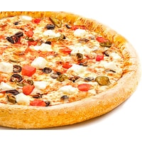 Пицца Папа Джонс Греческая (традиционное тесто, 35 см, сырный борт)