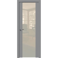 Межкомнатная дверь ProfilDoors 22U R 90x200 (манхэттэн/lacobel перламутровый лак)