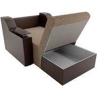 Кресло-кровать Лига диванов Сенатор 100700 80 см (коричневый)