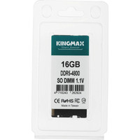 Оперативная память Kingmax 16ГБ DDR5 SODIMM 4800 МГц KM-SD5-4800-16GS