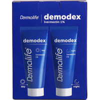 Подарочный набор Dermalife Demodex Гель дневной+Крем ночной (75 мл+75 мл)